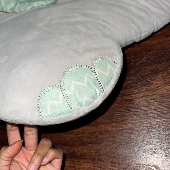 Baby Elephant Lounge Positioner Pillow - Picture 4 of 8